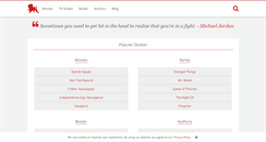 Desktop Screenshot of magicalquote.com